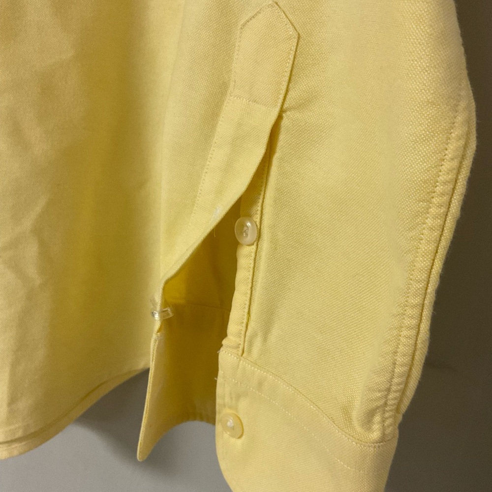Polo by Ralph Lauren Yellow Button-Down Shirt - Picture 5 of 9